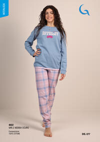 PIGIAMA RAGAZA M/L 4022 Tellini S.r.l. Wholesale Clothing